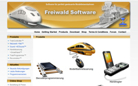 Entwurf und Erstellung eines neuen Layouts für die Website Freiwald Software